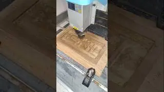 Wood Design Cutting CNC Router Machine #wood #cncrouter #shortvideo #jpcreationsdeoria