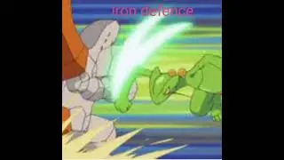 regirock all attacks & moves