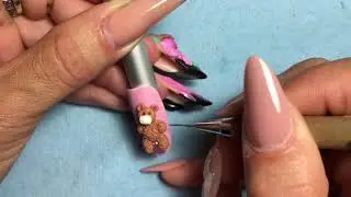 oso 3d nails con plastigel