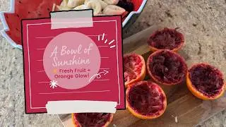 Ultimate Fruit Salad with Fresh Orange Juice 🍊✨ Naturally Sweet, Gluten Free & Totally Refreshing!