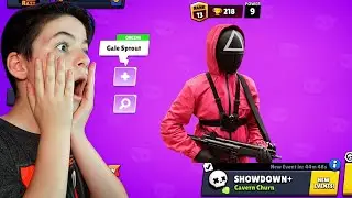 SQUID GAME CHALLENGE - Brawl Stars