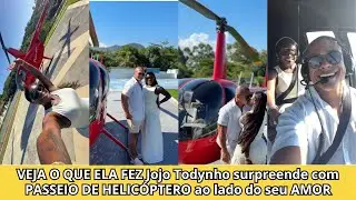 BOMBA O PASSEIO DE LUXO da Jojo e Thiago de HELIC&Oacute;PTERO que parou a web VEJA AGORA