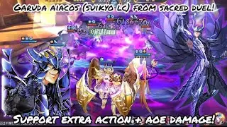 Saint Seiya: Awakening [CN] - Garuda Aiacos (Suikyo LC) Available Sacred Duel! AOE Damage + Support!