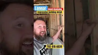 Lennar Townhomes Las Vegas Real Estate building techniques sound deadening ￼