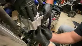 YZ450F Cylinder Works top end install and start up part 4