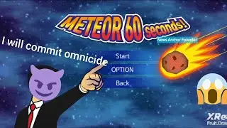 Meteor 60 Seconds all endings (News Anchor Episode)