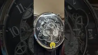 &ldquo;Waltz from Copp&eacute;lia&rdquo; on Rhythm&rsquo;s &ldquo;Chronograph (Black/Silver)&rdquo; Magic Motion Wall Clock - 4MH442WU08