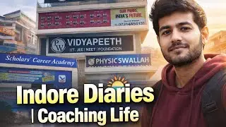 Indore Diaries 🌅 | Coaching Life & Morning Walk Live | #irl 26 #vlog #indore #cleancity #morning 