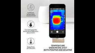 Thermal Imaging Camera For iPhone & Android Phones Useful Item