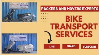 Honda Activa Packing And Moving | Bike Transport Services | Packers And Movers Experts