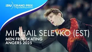 Mihhail SELEVKO | Men Free Skating | Angers 2025 | #GPFigure