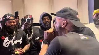 Hitman Holla loses his mind in freestyle cypher 🔥💯🔥💯🔥