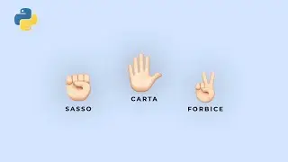 Sasso Carta Forbice VS COMPUTER | Python Tutorial