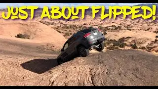 Jeep Grand Cherokee Trailhawk Hemi (WK2) Off Road •   Hells Revenge (Badge of Honor) in Moab, UT