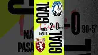 GOL DELLA ATALANTA SUL TORINO CON PASALIC #reaction #shorts