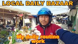 Local Daily Bazaar | My Daily Routine Work in My Village