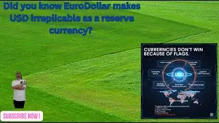 Did you know EuroDollar makes USD irreplicable as a reserve currency?