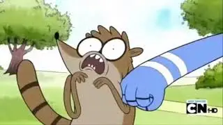 LAS VECES QUE MORDECAI GOLPEA A RIGBY  ||Un Show Mas