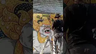 mural konsep Tradisi Bali #baligudstudio #mural #muralproject #art #bali #painting #artgallery