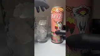 ASMR Arizona Kiwi Strawberry Cocktail Juice #subscribe
