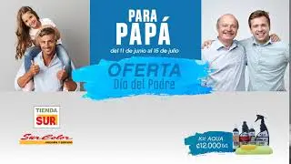 Promociones D&iacute;a del Padre en Tiendas Sur y Sur Color