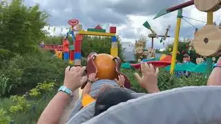 [POV] 4K Slinky Dog Dash Full Experience Toy Story Land at Disney's Hollywood Studios