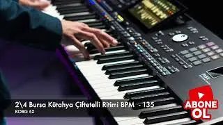 2\4 [ Bursa Kütahya Yöresi ] Çiftetelli Ritimi BPM - 135