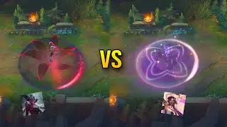 Coven Nilah vs Star Guardian Nilah Skin Comparison - League of Legends