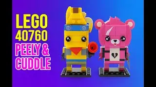 레고 40760 Fortnite 듀오 리뷰 | LEGO Peely & Cuddle BrickHeadz