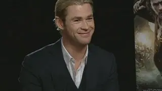 Chris Hemsworth and Sam Claflin on kissing Kristen Stewart