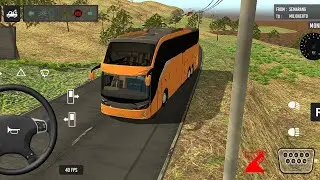 Indonesia Coach bus driving | Euro bus simulator 2025 Android gameplay #game 1