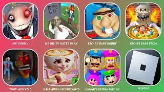 MR YUMMY'S,MR BRAIN WATERPARK,Baby Bobby Daycare!,Roblox,Papa Pizza's Pizzeria!,Toby's HOSPITAL