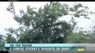A Chinese student's thoughts on Sandy - Microblog Buzz - November 02 -- BONTV