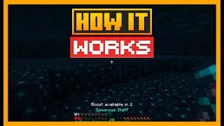HOW SONOROUS STAFF WORKS IN MINECRAFT WITH THIS MOD