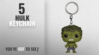 Top 10 Hulk Keychain [2018]: Funko Pocket POP Keychain: Marvel - Avengers 2 - Hulk Action Figure