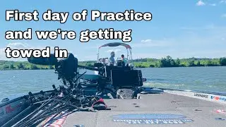 First Day of Practice for the MLF-LBL on Kentucky Lake | Things didn&rsquo;t go so Well!