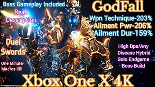 Godfall 4K: Beginner Technique & Disease Build Guide. (Xbox One X) Gameplay, Works In 2026