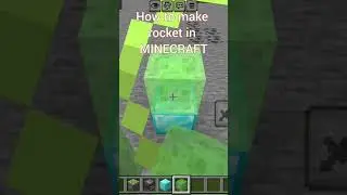 how to make rocket in #minecraft