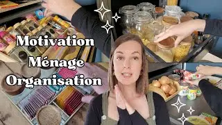 Motivation m&eacute;nage/rangement/organisation de la cuisine