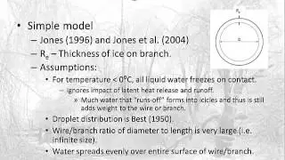 Ice Accumulation