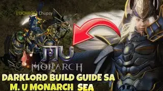 Darklord Build and cross server Guide - M. U Monarch SEA
