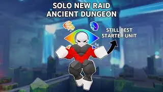Solo New Raid ANCIENT DUNGEON Black Clover Update | Roblox Anime Last Stand