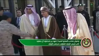 الملك يستقبل صاحب السمو السيد فهد بن محمود آل سعيد بـ #سلطنة_عُمان