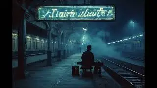 Dusk Jazz - The Late Train Blues | A Jazz Song for Waiting at a Lonely Train Station 🚉⏳🎷🌑
