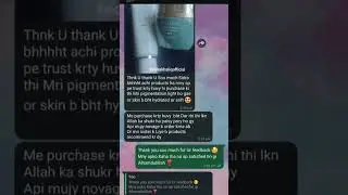 Customer Feedback | Happy Customer #antiaging #wrinkles #whitening#evenout #shorts #video #skincare