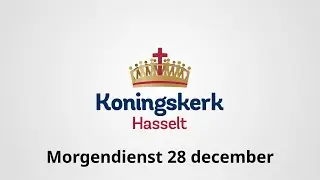 Gods genadige geheugen - oudejaarsavond 31 december 2025,  Koningskerk CGK Hasselt