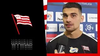 Florian Loshaj po meczu z G&oacute;rnikiem Zabrze (18.07.2022)
