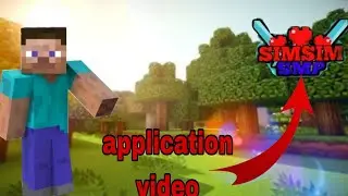 Minecraft application video in sim sim smp Minecraft 1.20  &lrm;@obitogaming290&nbsp; #simsimsmp
