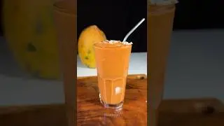 Papaya Milkshake in 20 Seconds! #shorts