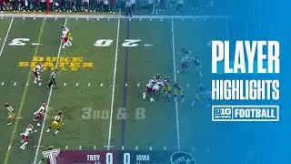 Jacob Gill Highlights vs. Troy | Iowa Football | 09/14/2024